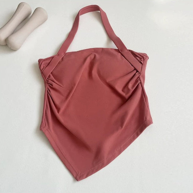 Tiny Twist Built-In Bra Top